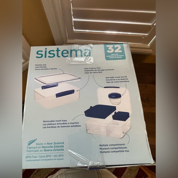 Sistema 32-Piece Food Storage Container Set - Picture 3 of 5
